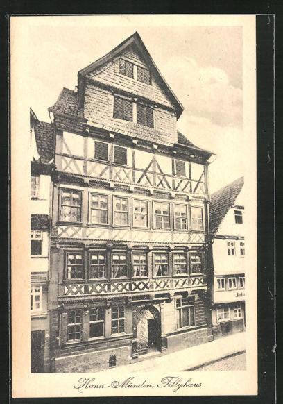 Ferienwohnung Im Tilly Boardinghouse Munden  Bagian luar foto